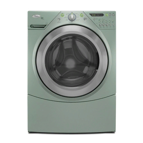Whirlpool WFW9600TA - Duet Steam - 27in Front-Load... Use and care guide