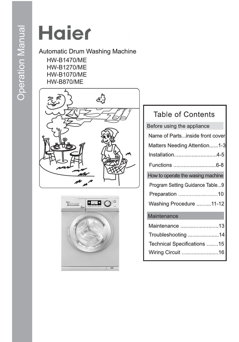 Haier HW-B1070 User manual