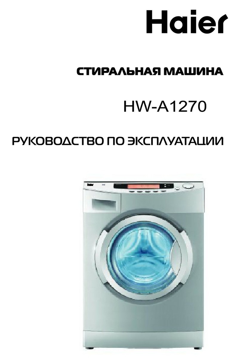 Haier HW-A1270 User manual Haier HW-A1270 User manual
