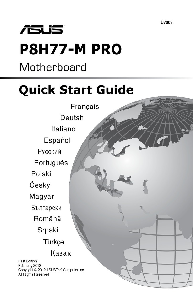 Asus P8H77-M PRO quick start guide