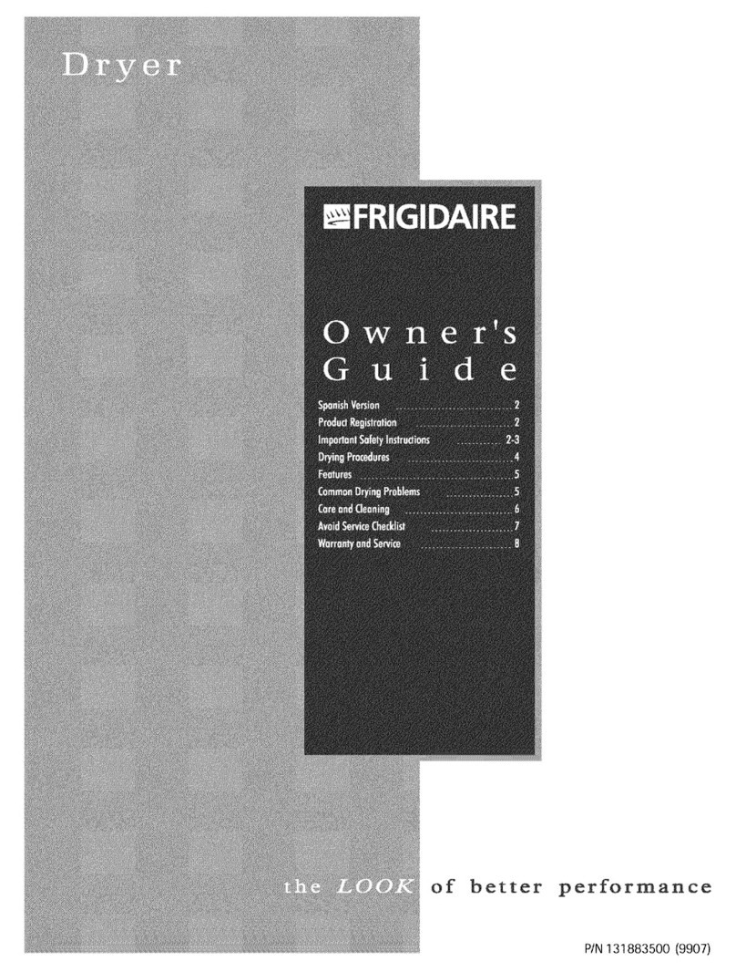 Electrolux GLEQ642AS owner's guide