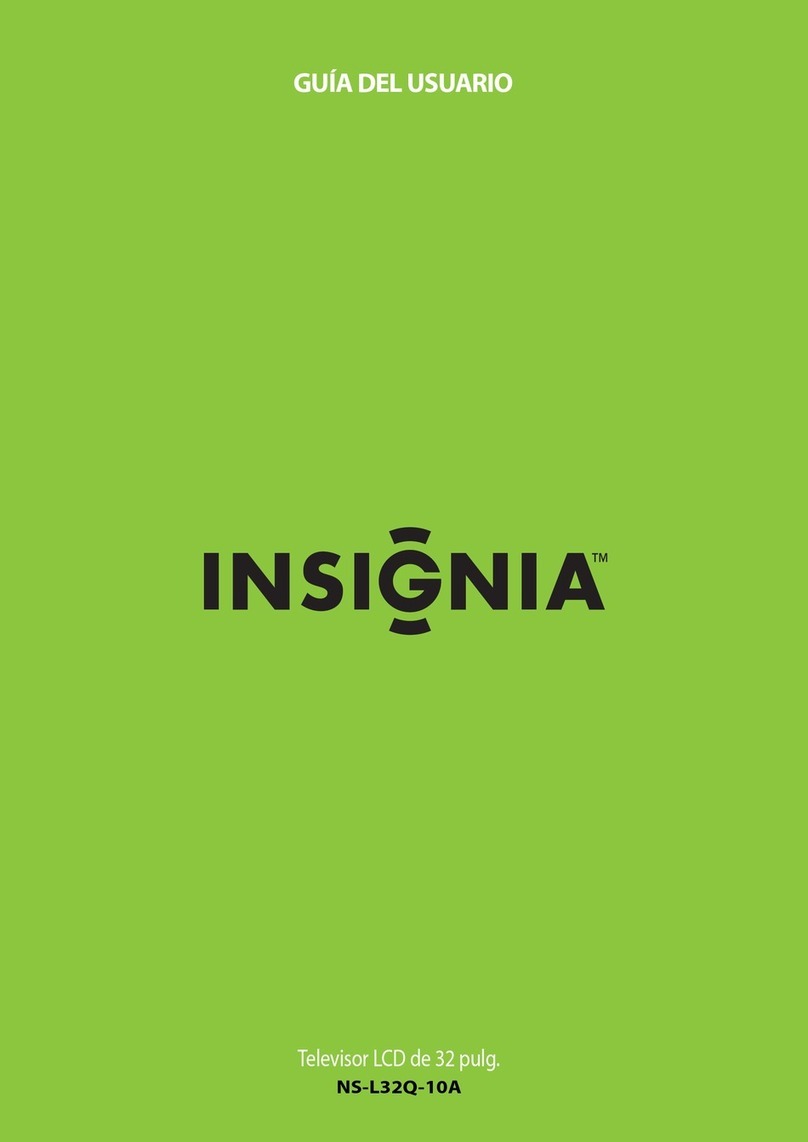 Insignia NS-L32Q-10A - 32" LCD TV user guide