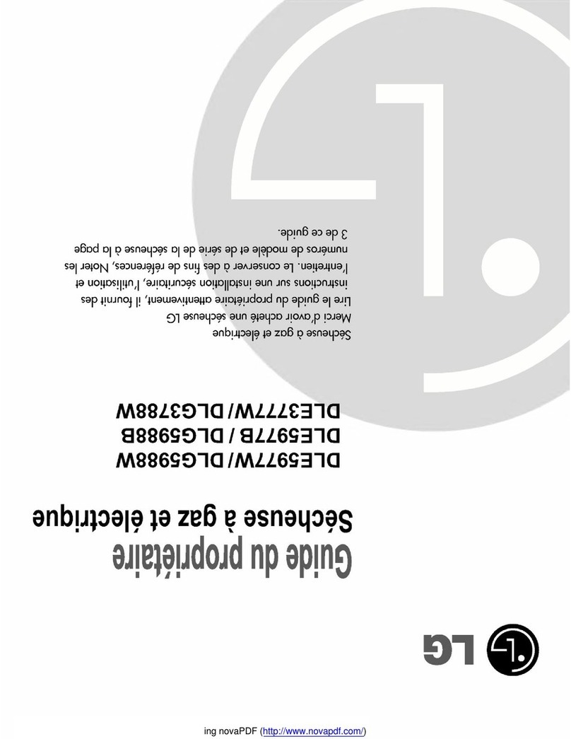 LG DLE5977SM User manual