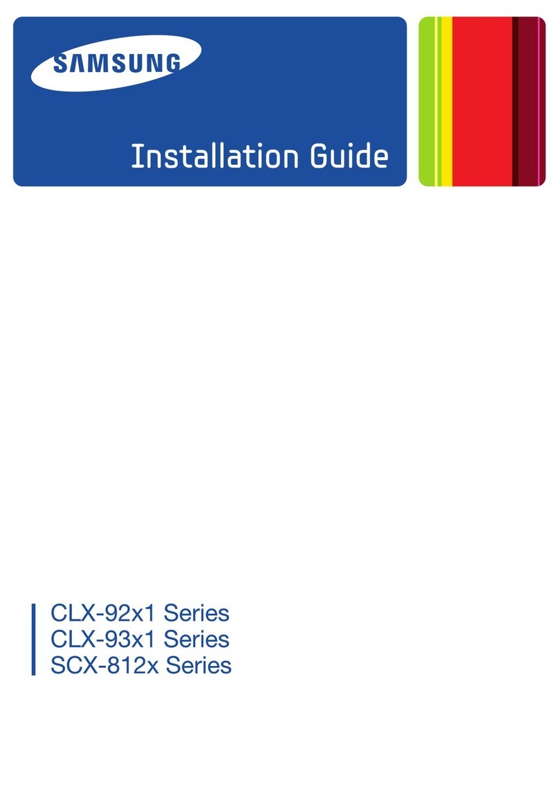 Samsung CLX-9201NA User manual