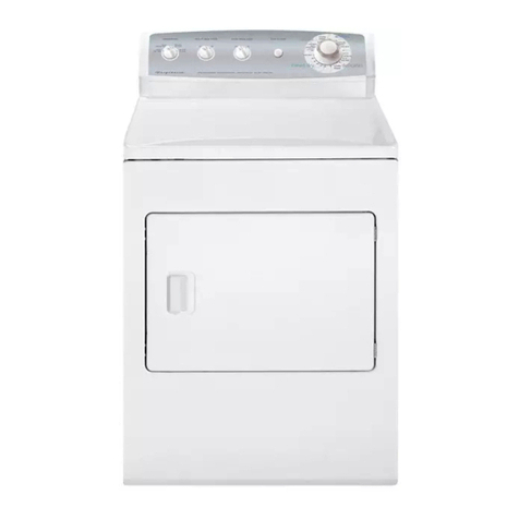 Frigidaire FRG5714KW - Gas Dryer w/ 4 Temps Quick start guide