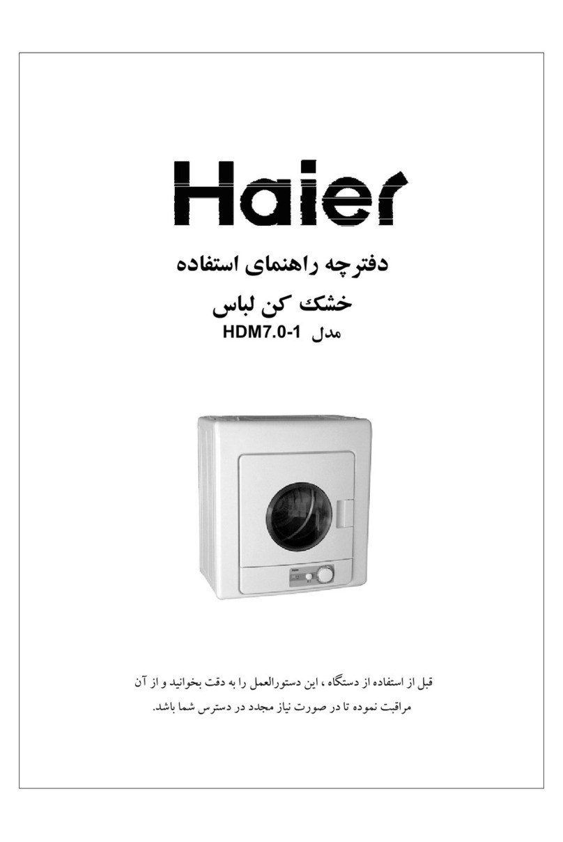 Haier HDM7.0-1 User manual Haier HDM7.0-1 User manual