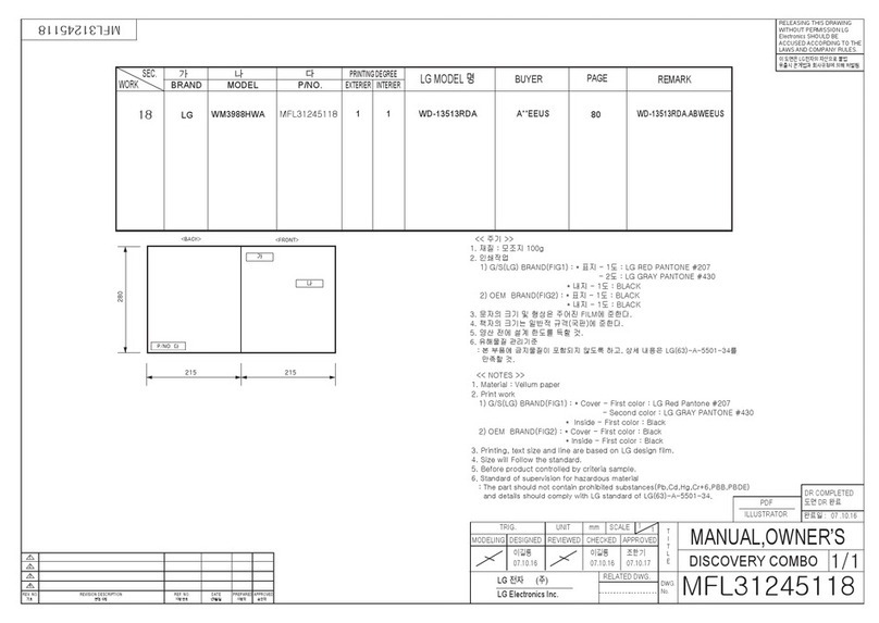 LG WM3988HWA Instruction Manual