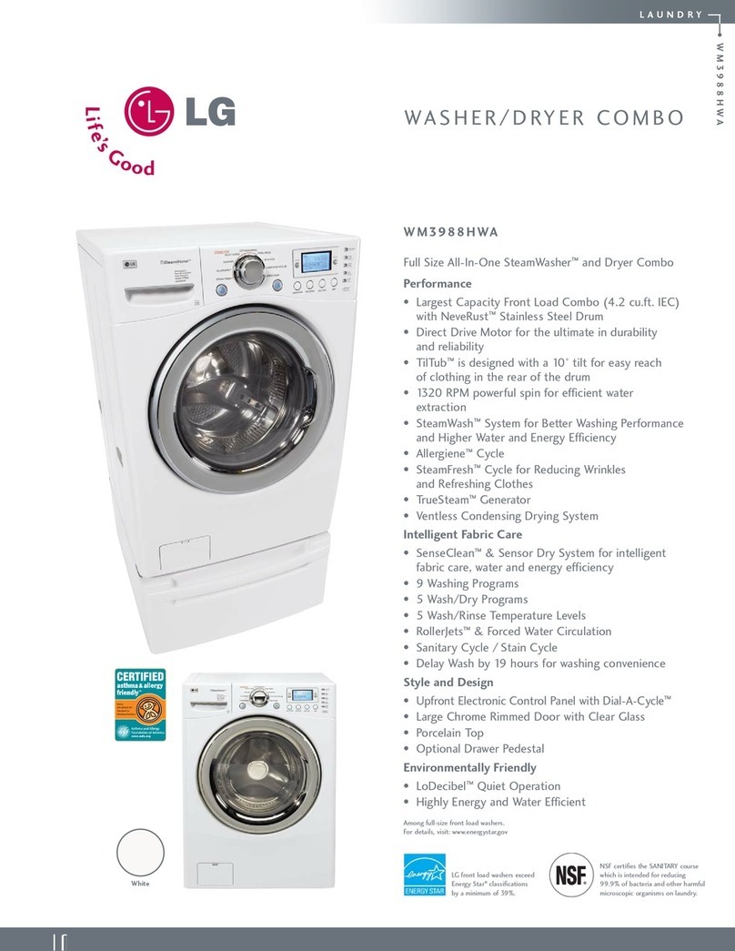 LG WM3988HWA specification