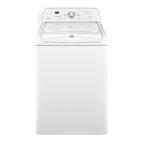 Maytag MVWB450WQ - Bravos 5.0 cu. Ft. IEC Capacity... User manual