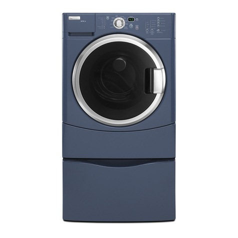 Maytag MHWZ600TK - 27-in Front Load Washer parts list