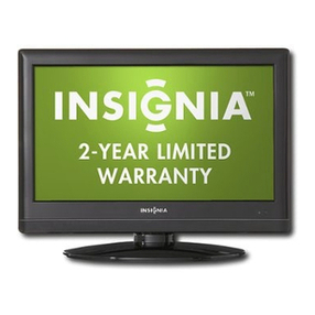 Insignia NS-LDVD19Q-10A - 19" LCD TV Quick start guide