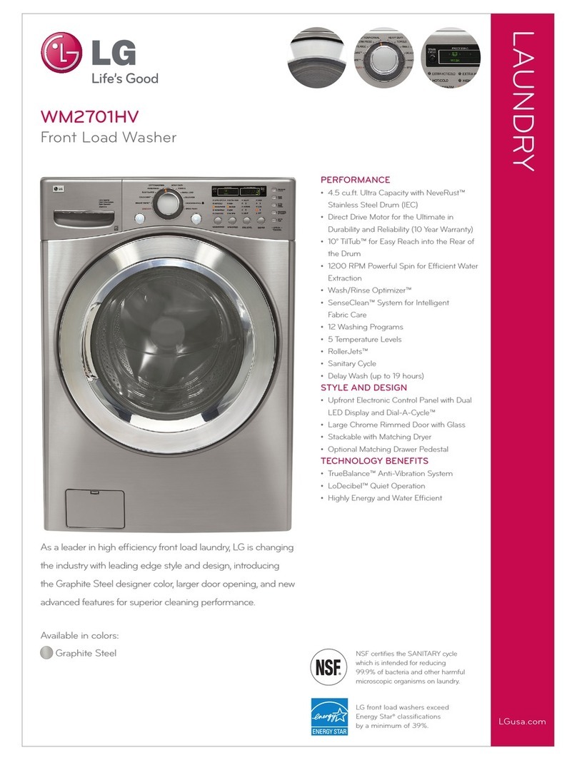 LG WM2701HV User manual