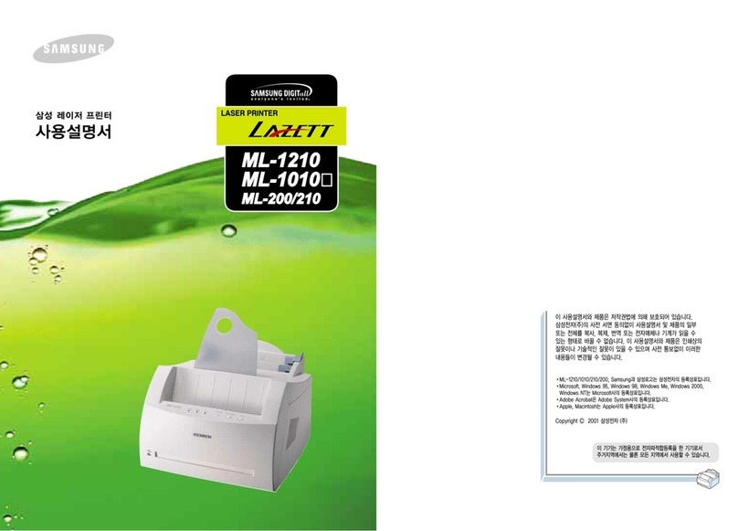 Samsung ML-1210 User manual
