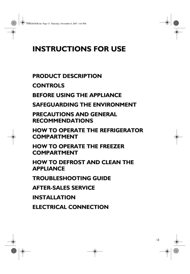 Whirlpool ARG 725/A Instructions for use