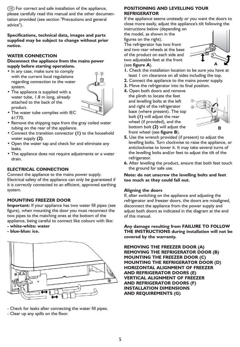 Whirlpool WSF5552 A+NX installation guide
