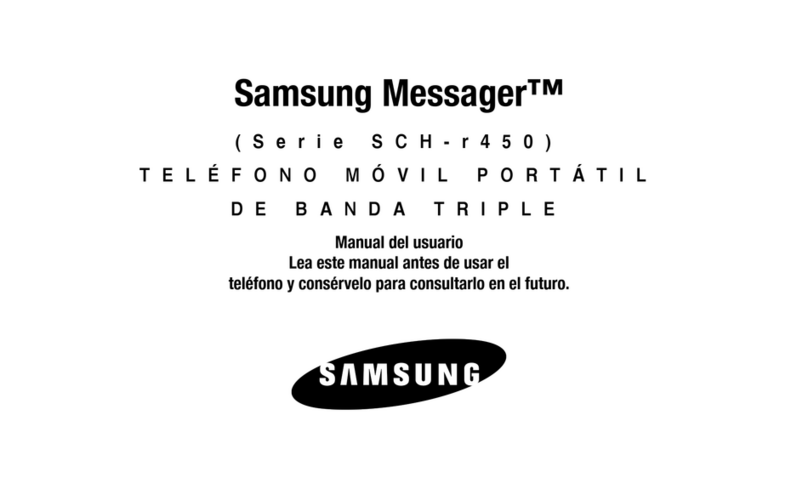 Samsung SCH R450 - Cricket CRKR450B - Messager User manual Samsung SCH R450 - Cricket CRKR450B - Messager User manual