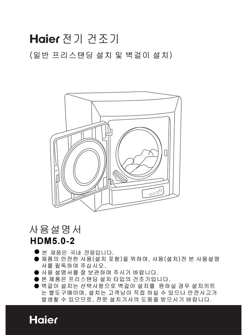 Haier HDM5.0-2-LA User manual