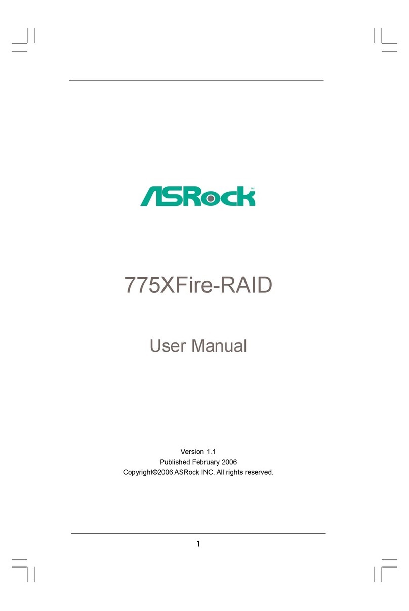 ASROCK 775XFire-RAID User manual