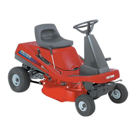 Craftsman 536.270320 - 13.5 HP 30 in. Deck Operator's manual
