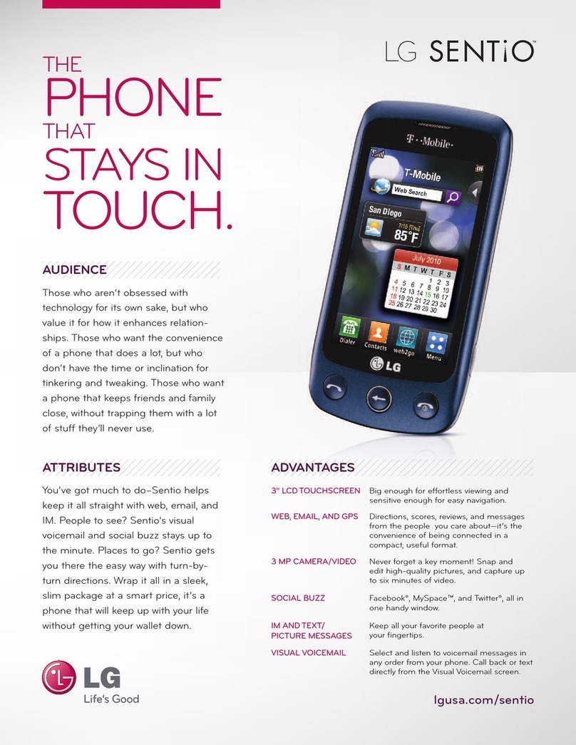 LG GS505NV User manual