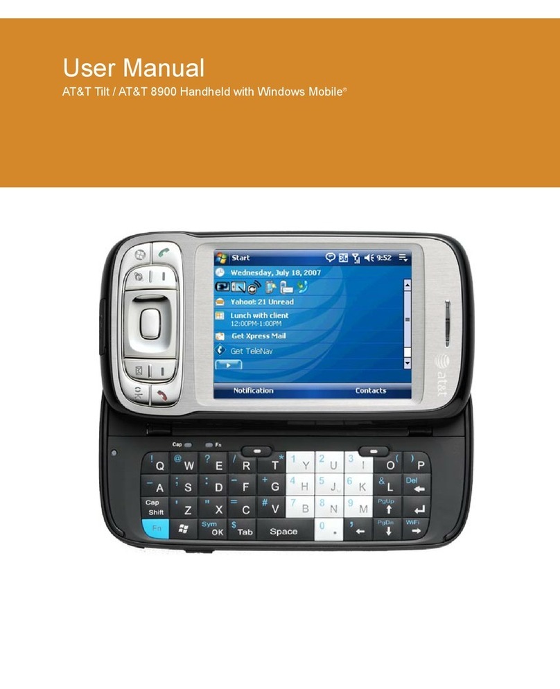 AT&T Tilt User manual