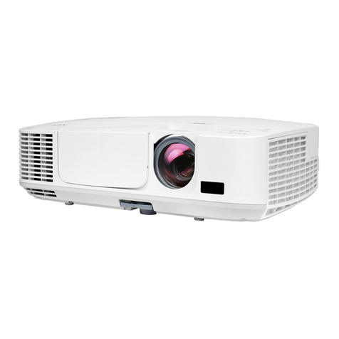NEC NP-M271X User manual