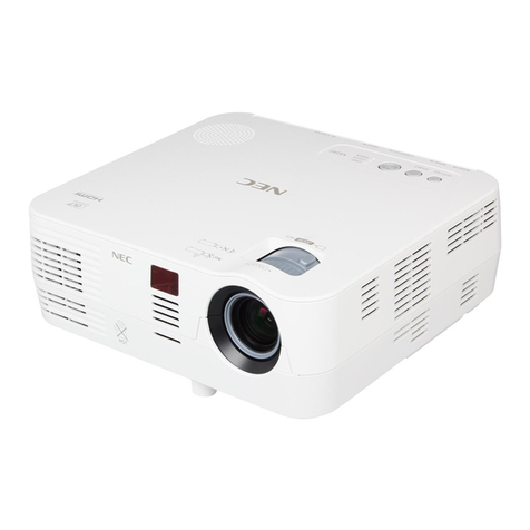 NEC NP-VE281 User manual NEC NP-VE281 User manual