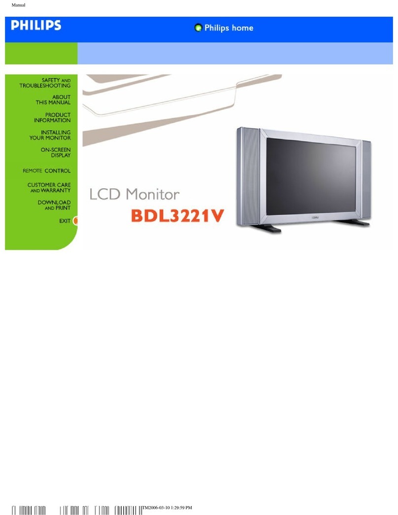 Philips BDL3221V/27 User manual