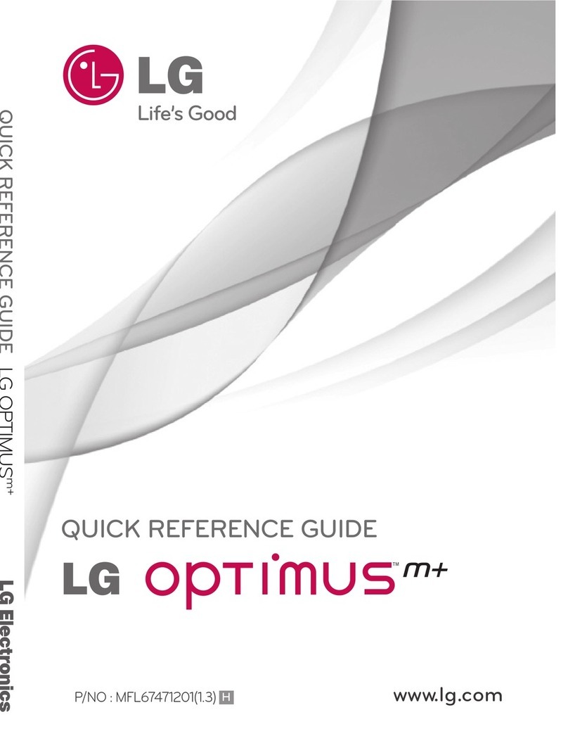 LG Optimus M+ MS695 User manual