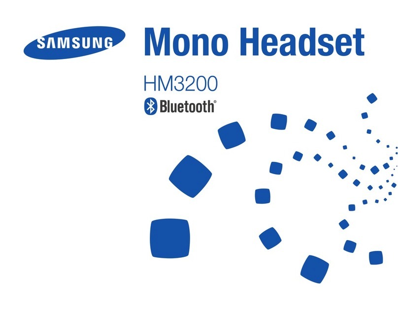 Samsung BHM3200 user manual