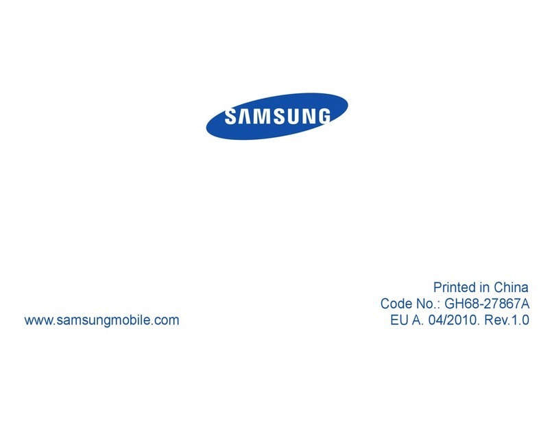 Samsung BHM3500 user manual