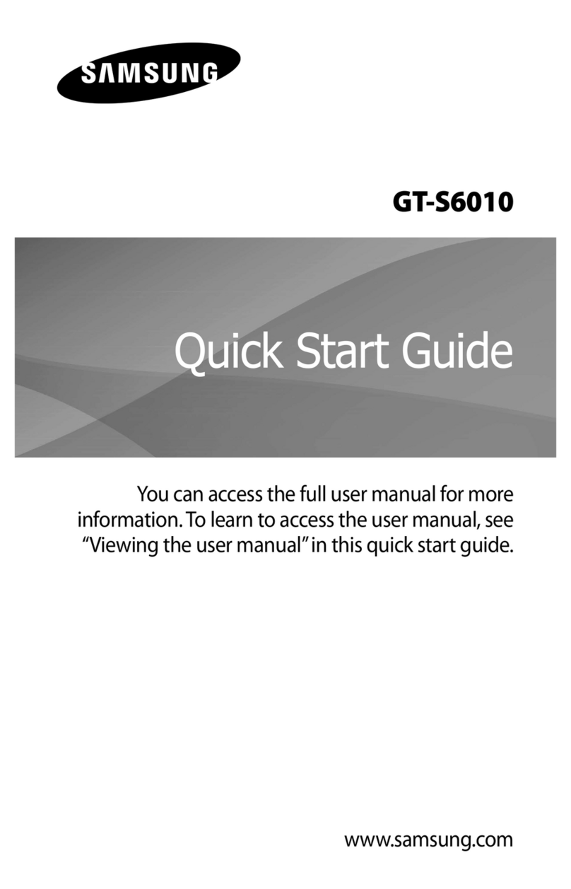 Samsung Galaxy Music GT-S6010 User manual