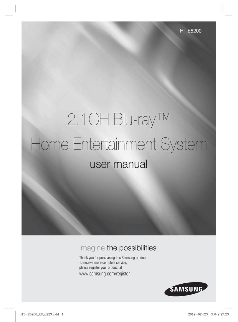 Samsung HT-E5200 user manual