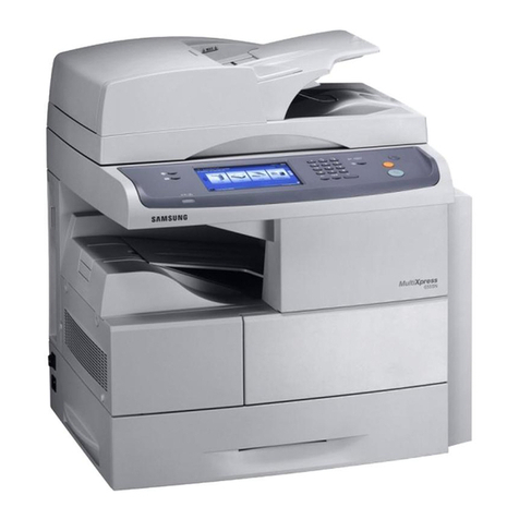 Samsung SCX-6545NX Series User manual Samsung SCX-6545NX Series User manual