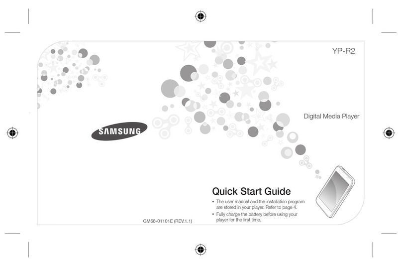 Samsung YP-R2CB quick start guide