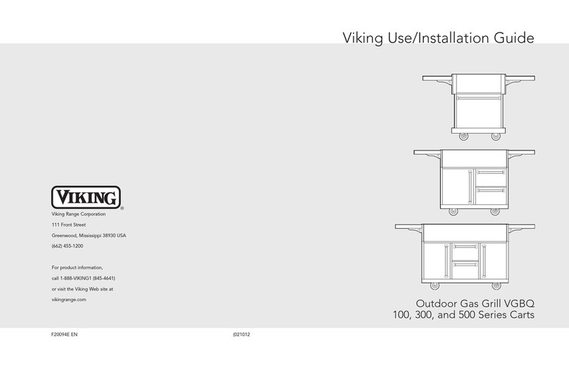 Viking BQC1300SS Use & installation guide