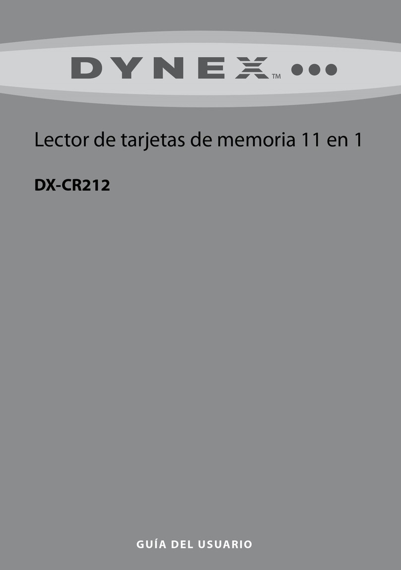 Dynex DX-CR212 Guía del usuario