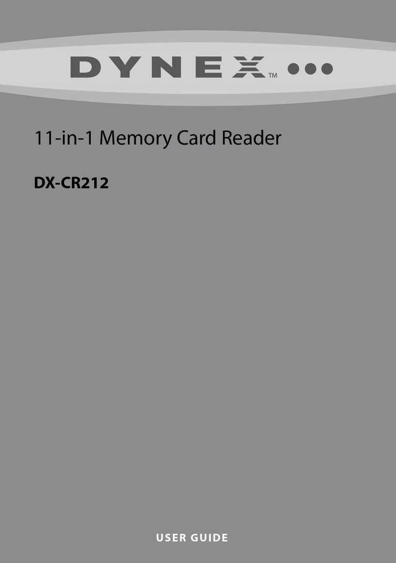 Dynex DX-CR212 user guide Dynex DX-CR212 user guide