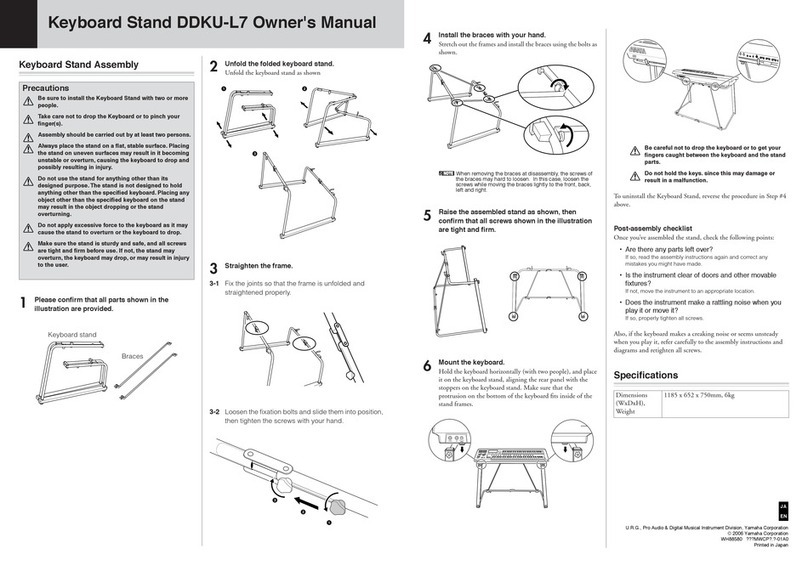 Yamaha DDKU-L7 User manual