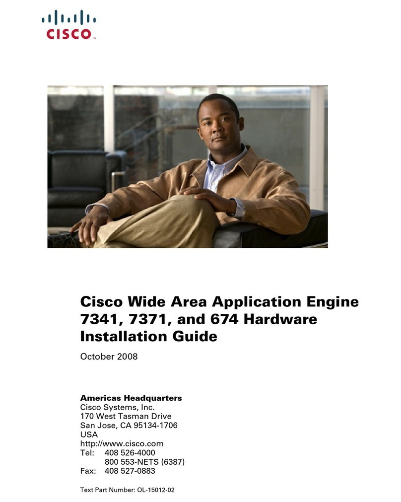Cisco WAE-674-K9 - Wide Area Application Engine... Manual Cisco WAE-674-K9 - Wide Area Application Engine... Manual