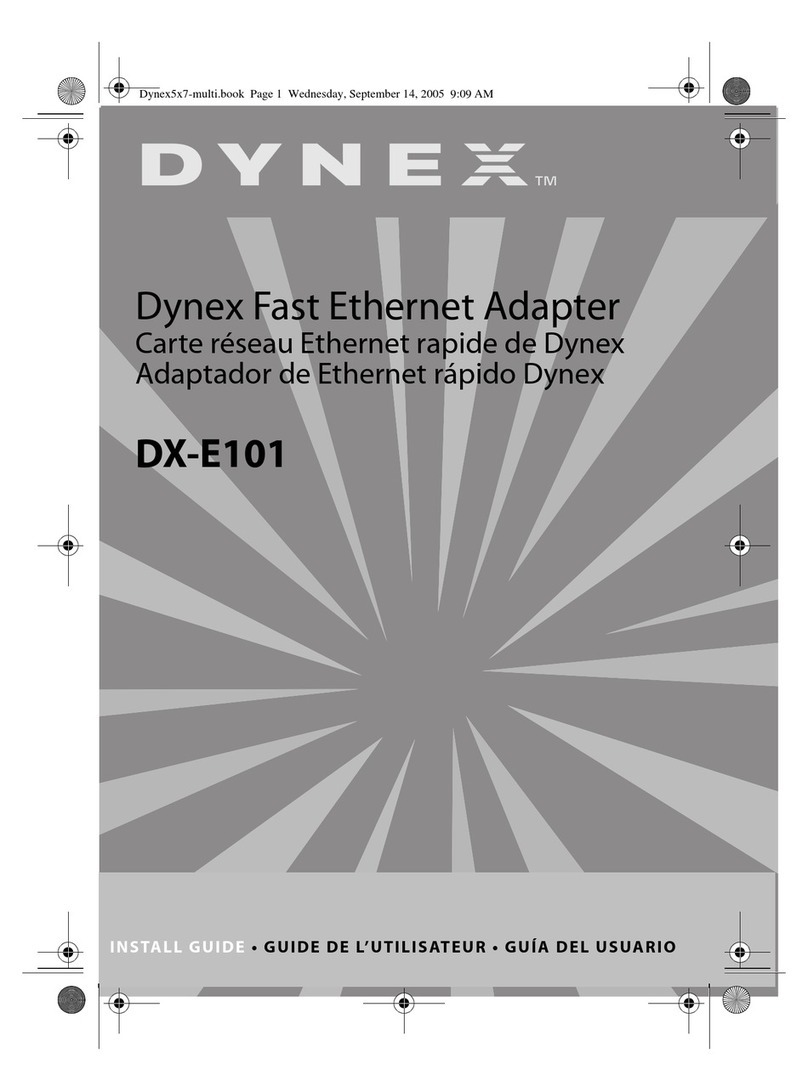 Dynex DX-E101 User manual