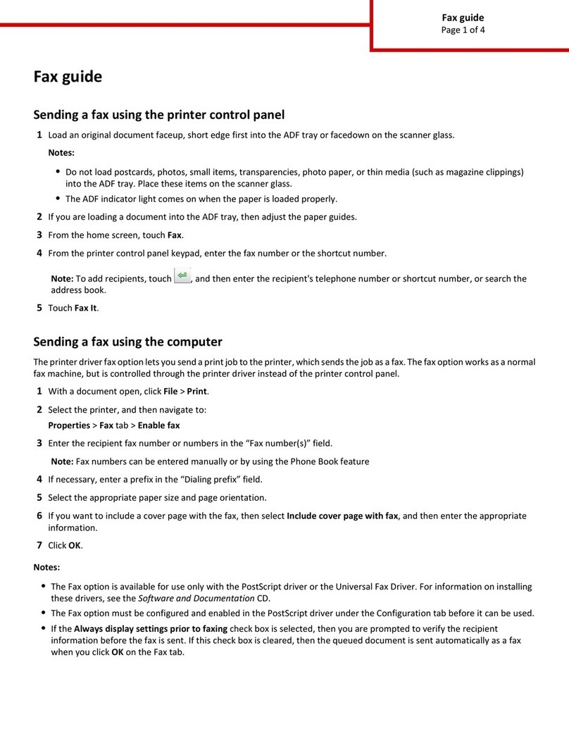 Lexmark CX410 series Installation and maintenance instructions