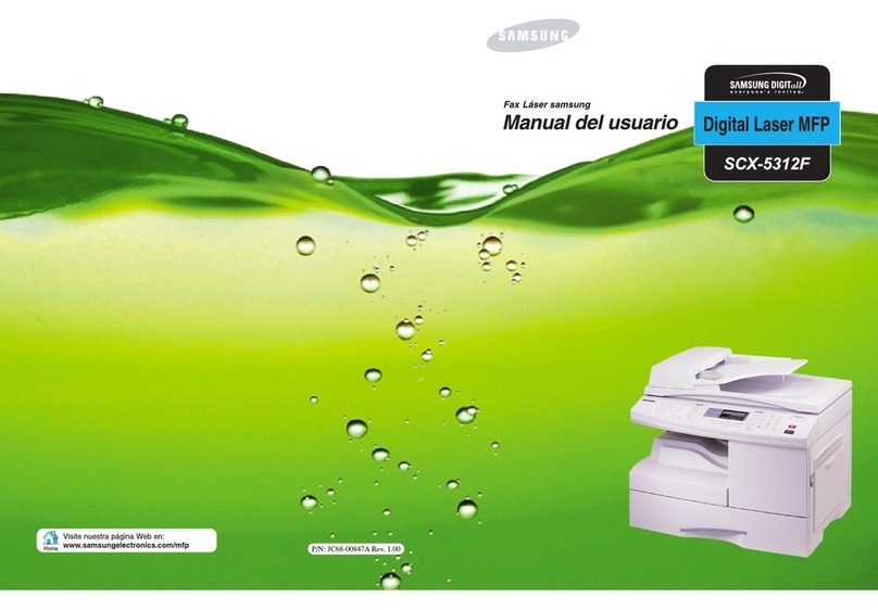 Samsung Office Master SCX-5312F User guide Samsung Office Master SCX-5312F User guide