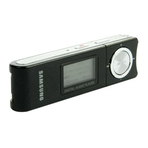 Samsung YP-U1X User manual