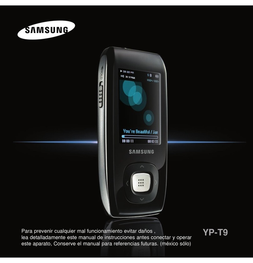 Samsung YP-T9BQB user manual