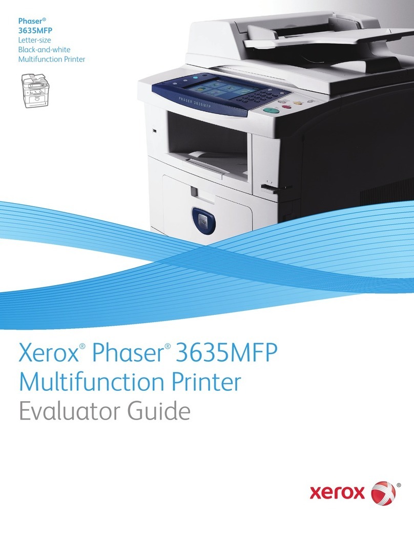 Xerox 3635MFP - Phaser B/W Laser User manual