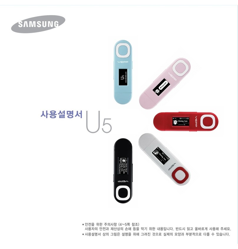 Samsung YP-U5JQ User manual