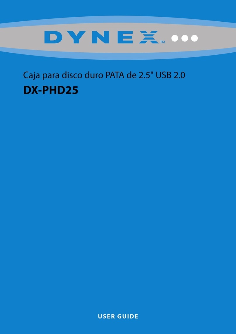 Dynex DX-PHD25 User manual