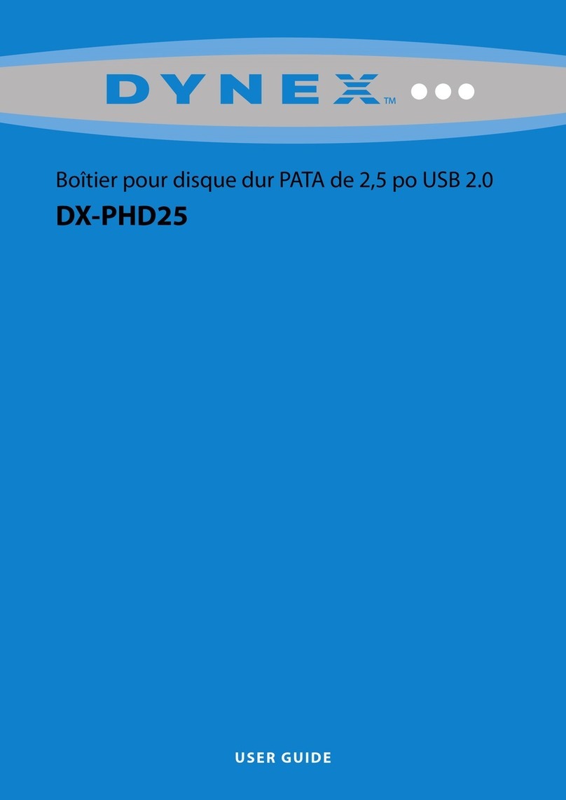 Dynex DX-PHD25 User manual