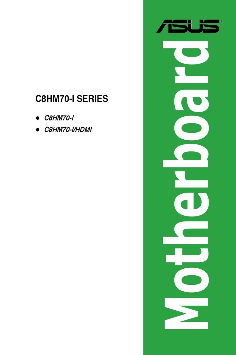 Asus C8HM70-I Series user manual
